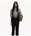 Second Female T-shirt  Longo SS Knit Collar Mid Grey Melange
