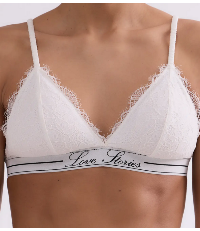 Love Stories Bralette DARLING WHITE