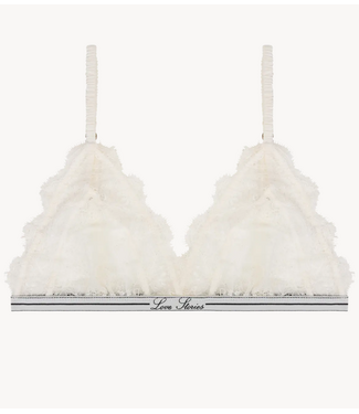 Love Stories Bralette LOVE LACE WHITE
