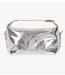 Alix The Label Tas ladies woven silver bag silver