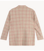 Alix The Label Blazer ladies woven oversized check blazer sand