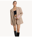 Alix The Label Blazer ladies woven oversized check blazer sand