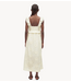 YAS Jurk YASNAMA SL LONG DRESS Star White