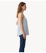 GUUS Top breezy silk spaghetti sky blue