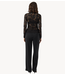 YAS Top YASLACEY LS LACE TOP S. NOOS Black
