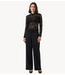 YAS Top YASLACEY LS LACE TOP S. NOOS Black