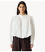 YAS Blouse YASCILVA LS SHORT SHIRT S Star White