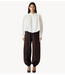 YAS Blouse YASCILVA LS SHORT SHIRT S Star White