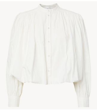 YAS Blouse YASCILVA LS SHORT SHIRT S Star White