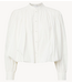 YAS Blouse YASCILVA LS SHORT SHIRT S Star White