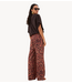 BY-BAR Top nuki slub top burgundy coffee bean