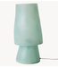 HKLIVING Tafellamp Glassfiber table lamp, petrol blue