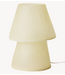 HKLIVING Tafellamp Glassfiber table lamp, off white