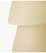 HKLIVING Tafellamp Glassfiber table lamp, off white