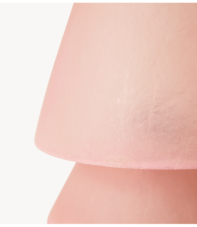 HKLIVING Tafellamp Glassfiber table lamp, pink