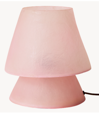 HKLIVING Tafellamp Glassfiber table lamp, pink