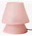 HKLIVING Tafellamp Glassfiber table lamp, pink