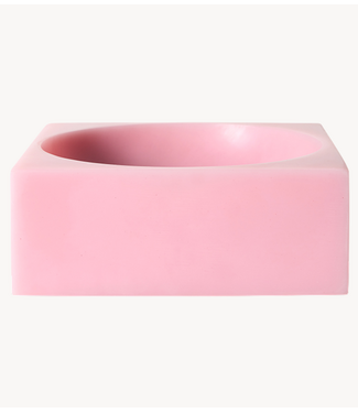 HKLIVING Schaal Pop cube large, pink
