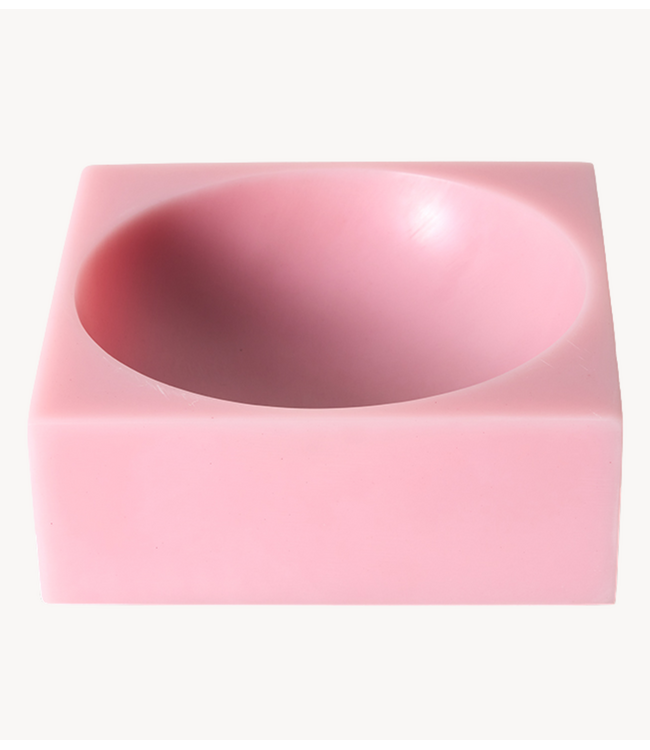 HKLIVING Schaal Pop cube large, pink