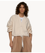 10DAYS Vest brushed baseball cardigan powder
