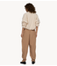 10DAYS Vest brushed baseball cardigan powder