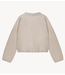 10DAYS Vest brushed baseball cardigan powder