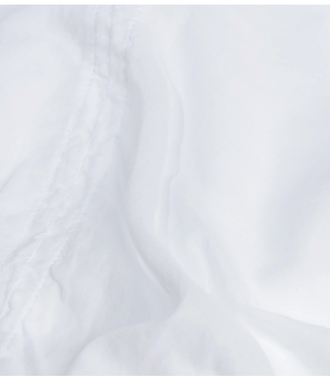 10DAYS Vest half zip balloon top white