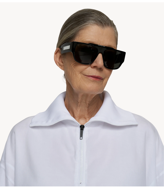10DAYS Vest half zip balloon top white