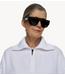 10DAYS Vest half zip balloon top white