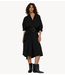 10DAYS Jurk sleeveless dress voile black