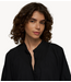 10DAYS Jurk sleeveless dress voile black
