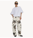 10DAYS Broek western pants flower ecru