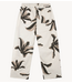 10DAYS Broek western pants flower ecru