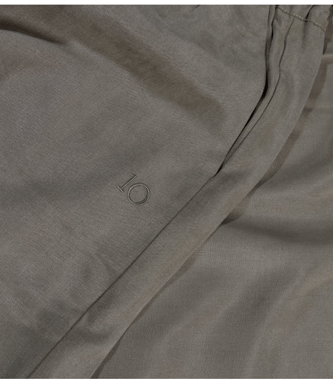 10DAYS Broek banana pants lyocell dark fog