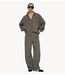 10DAYS Broek banana pants lyocell dark fog