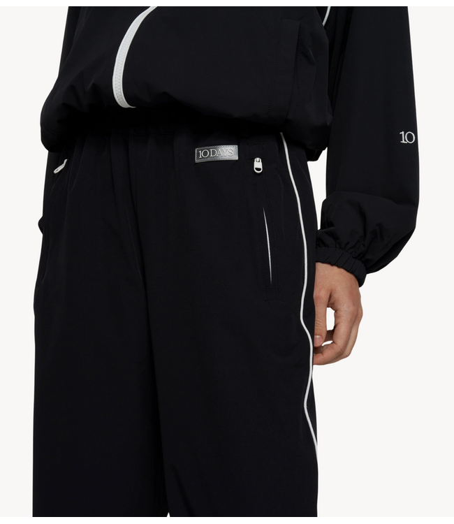 10DAYS Broek easy travel pants black