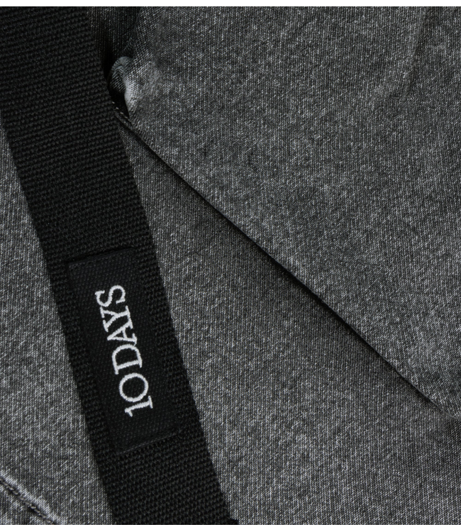 10DAYS Broek utitlity shorts jog denim black