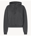 Samsøe Samsøe Trui SASEVEN HOODIE 15697 BLACK PIGMENT