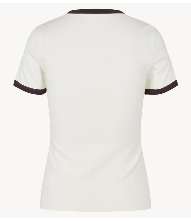 Samsøe Samsøe T-shirt SABOND SS T-SHIRT 15318 EGRET