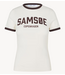 Samsøe Samsøe T-shirt SABOND SS T-SHIRT 15318 EGRET