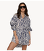 10DAYS Blouse blouse zebra voile light vanilla