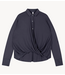 10DAYS Blouse wrap blouse steel blue