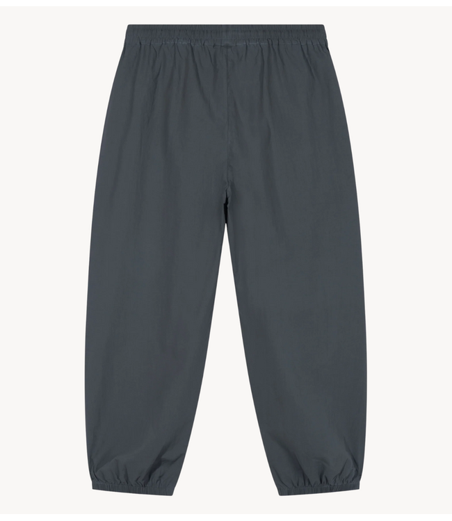 10DAYS Broek crinkle jogger steel blue