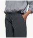 10DAYS Broek crinkle jogger steel blue
