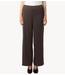 YAS Broek YASPELLA HW WIDE PANTS S. NOOS Chocolate Brown