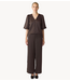 YAS Broek YASPELLA HW WIDE PANTS S. NOOS Chocolate Brown