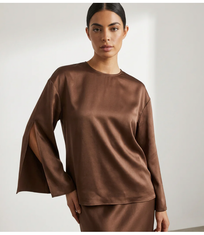 Azulae Top REBECCA TOP BROWN