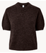 YAS Top YASJOHI SS WOOL BLEND PULLOVER S. NOOS Coffee Bean
