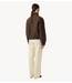 YAS Jack YASFIPURA LS QUILTED JACKET S. NOOS Chocolate Brown