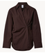 YAS Blouse YASAREMIA LS SHIRT S. Coffee Bean